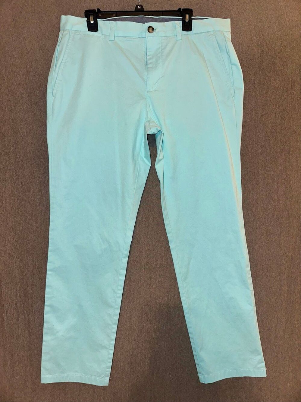 Vineyard Vines Breaker Pant Mens 36 x 30 Mint Green Coastal Stretch Chino Trouse